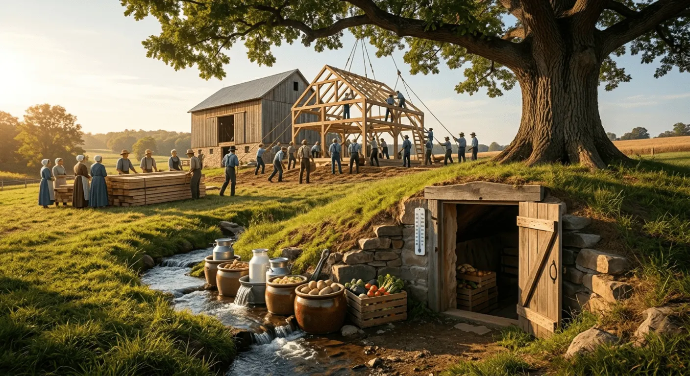 Autarkie Amish Energiekrise Selbstversorgung Prepping (3) High Tech vs. Know How