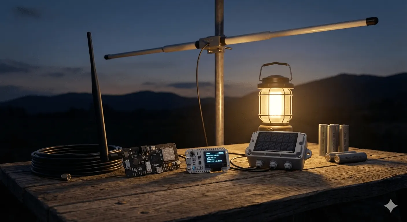 LoRa Netzwerk, LoRa Mesh, LoRa Krisenvorsorge, Notfallkommunikation, Offgrid Kommunikation, 868 MHz Funk, LoRa Familie, Survival Funknetz, autarkes Funknetz, Mesh-Netzwerk aufbauen, LoRa Anleitung deutsch, Krisenvorsorge Kommunikation, Prepping Kommunikation, LoRa Nodes, LoRa Antennen, LoRa Solarstrom, Notfunk ohne Internet, Funknetz im Krisenfall